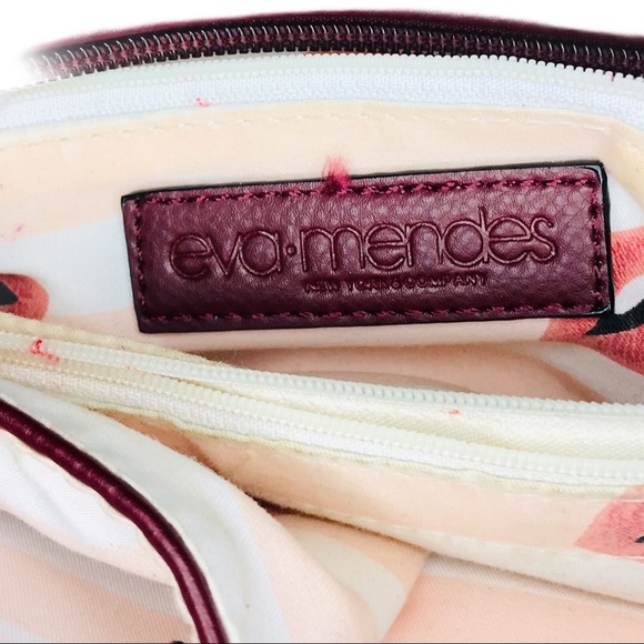 Eva Mendes Burgundy Purse - Picture 5 of 7